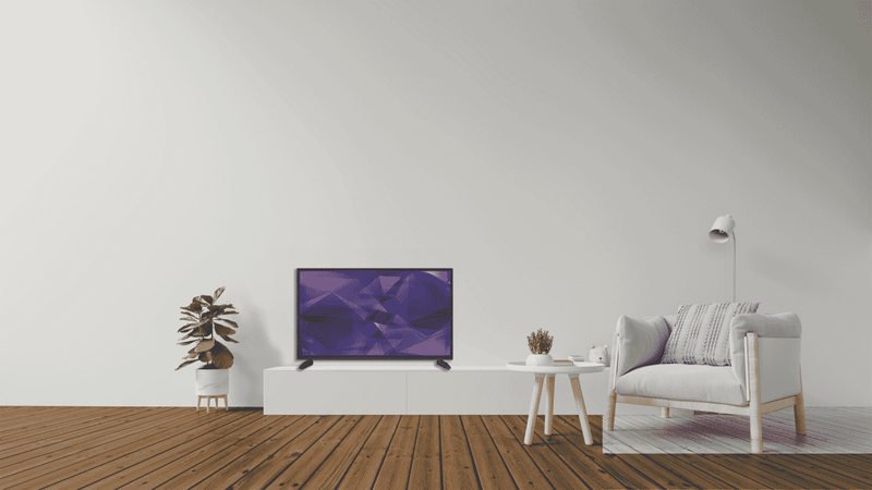 Linsar 32" HD WebOS Smart TV with 12V Adaptor