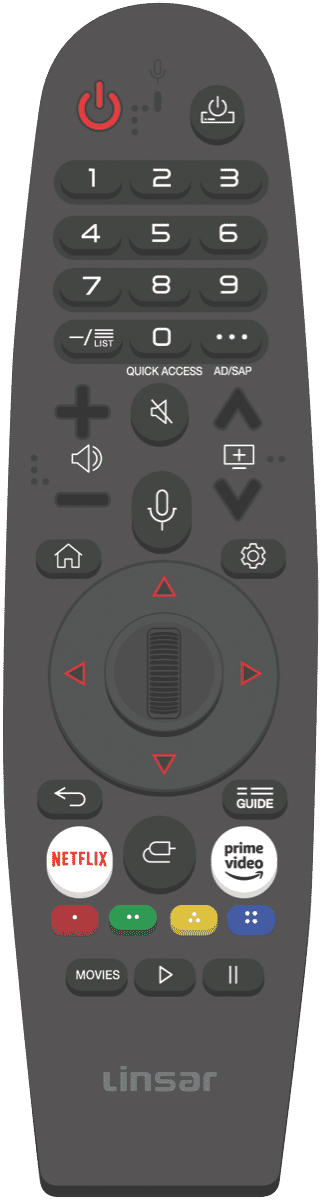 Linsar 65" UHD WebOS TV