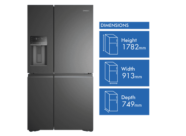 Westinghouse 609L Quad Door Refrigerator