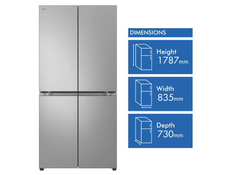 LG 530L French Door Refrigerator
