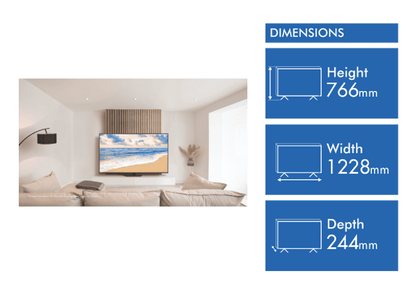 Samsung 55" QN85D 4K Neo QLED Smart TV 24