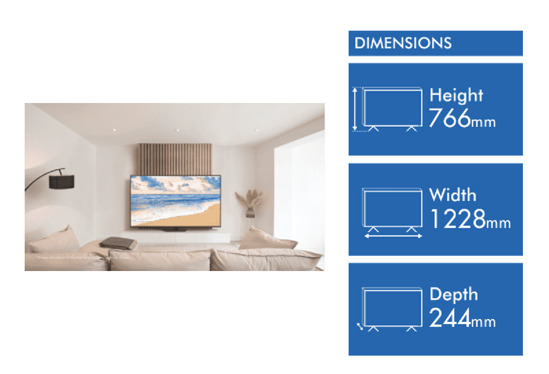 Samsung 55" QN85D 4K Neo QLED Smart TV 24