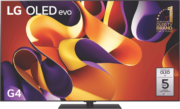 LG 55" OLED EVO G4 4K Smart TV 24