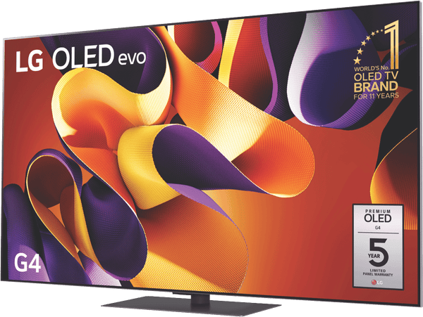 LG 55" OLED EVO G4 4K Smart TV 24