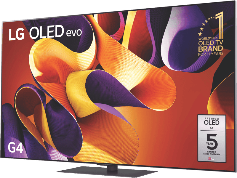 LG 55" OLED EVO G4 4K Smart TV 24