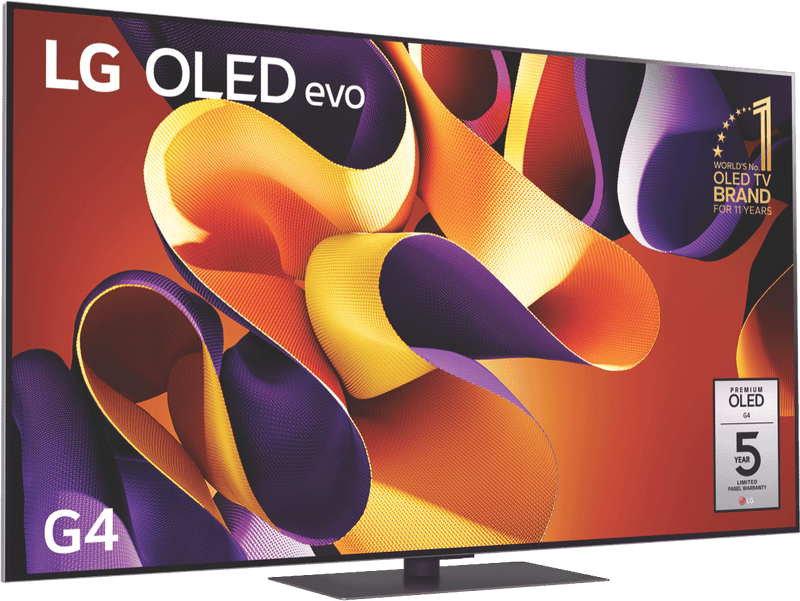 LG 55" OLED EVO G4 4K Smart TV 24