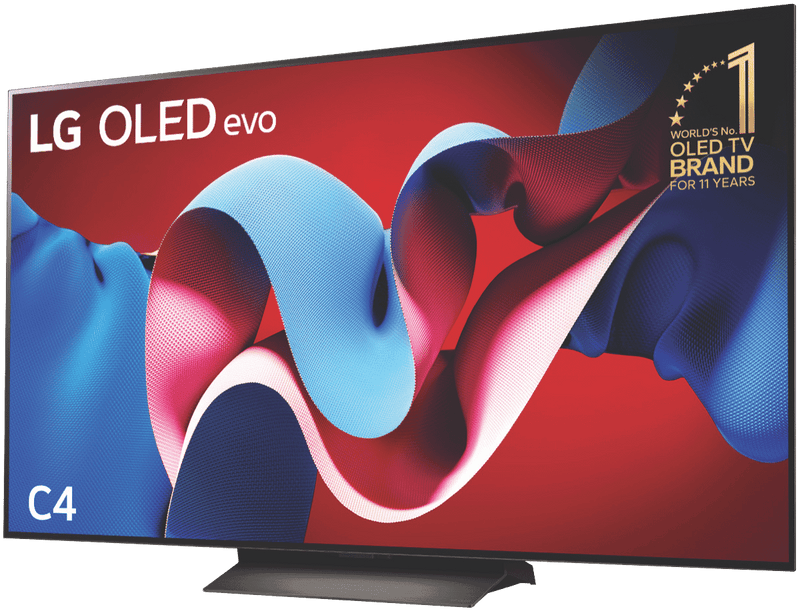 LG 65" OLED EVO C4 4K Smart TV 24
