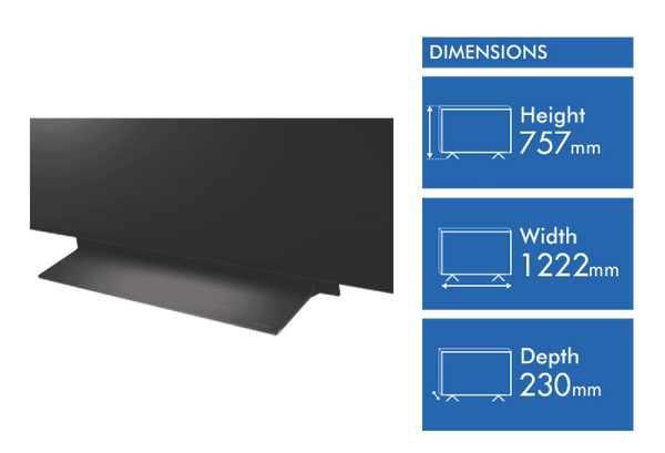 LG 55" OLED EVO C4 4K Smart TV 24