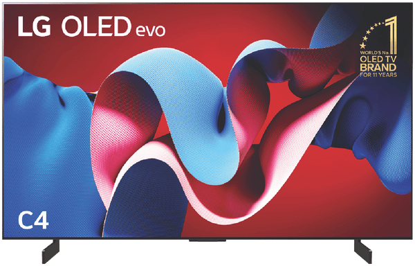 LG 42" OLED EVO C4 4K Smart TV 24
