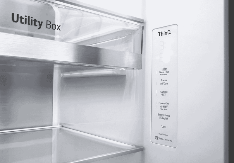 LG 635L Side By Side Refrigerator