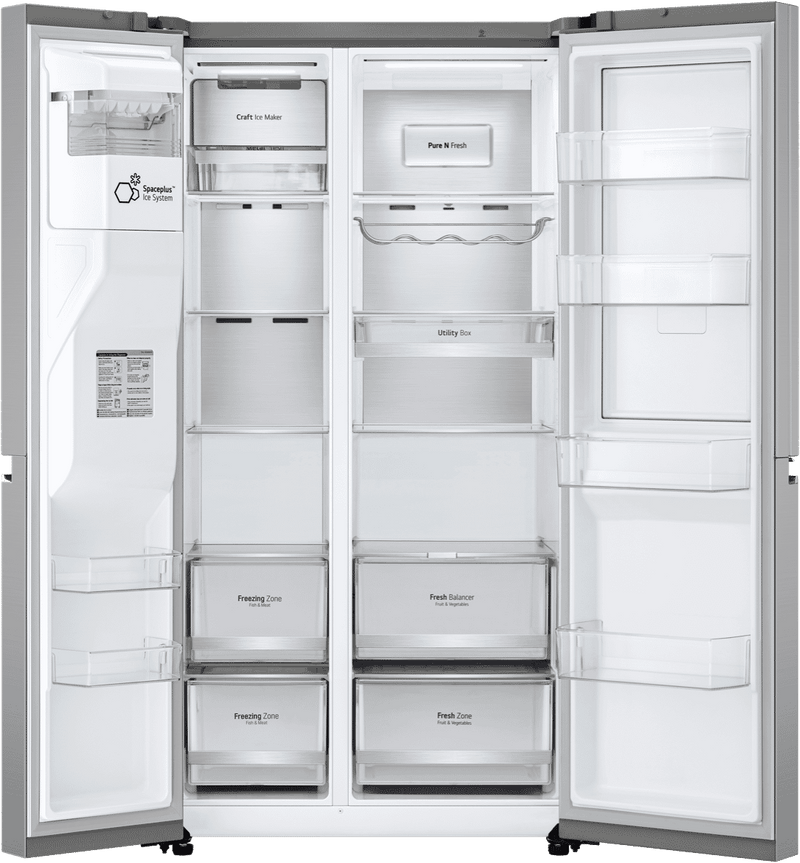 LG 635L Side By Side Refrigerator