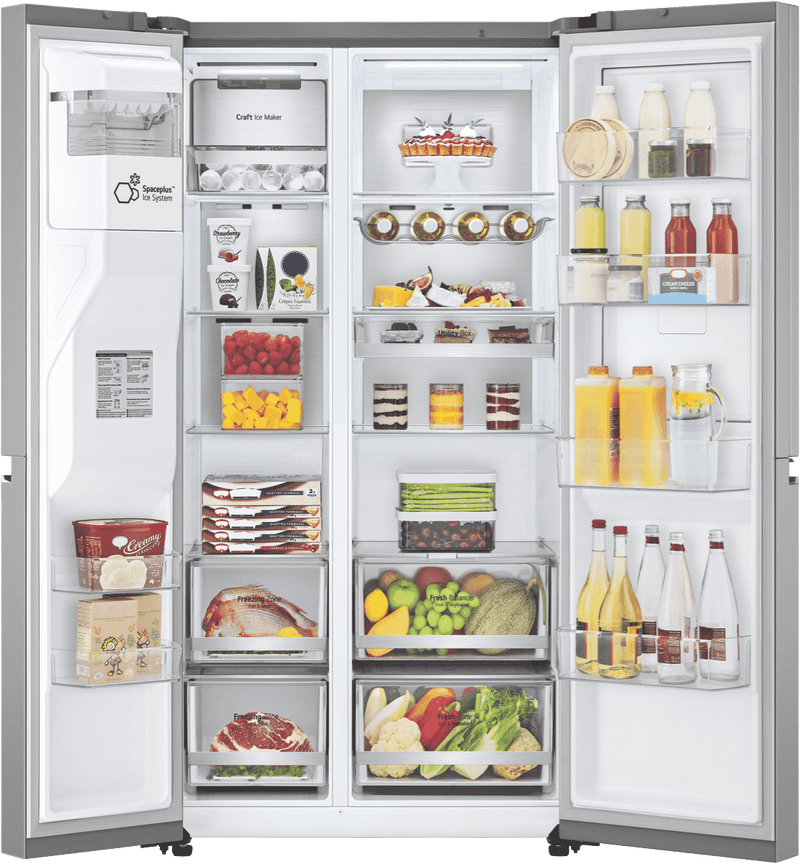 LG 635L Side By Side Refrigerator