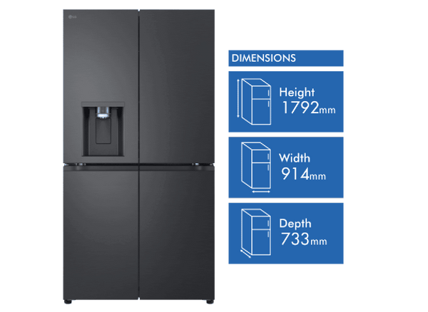 LG 636L French Door Refrigerator