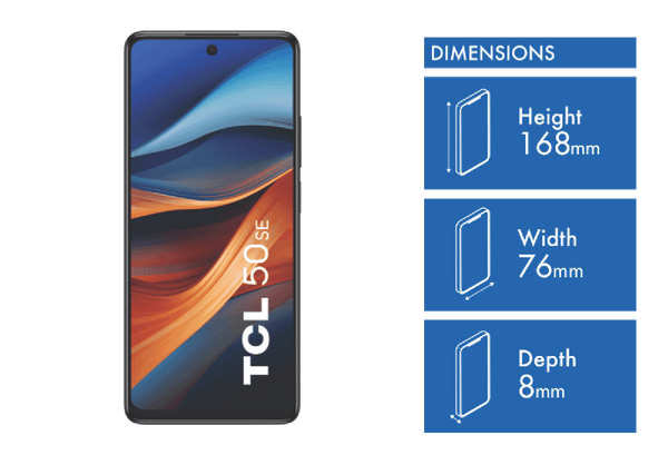TCL 50 SE 256GB Space Grey