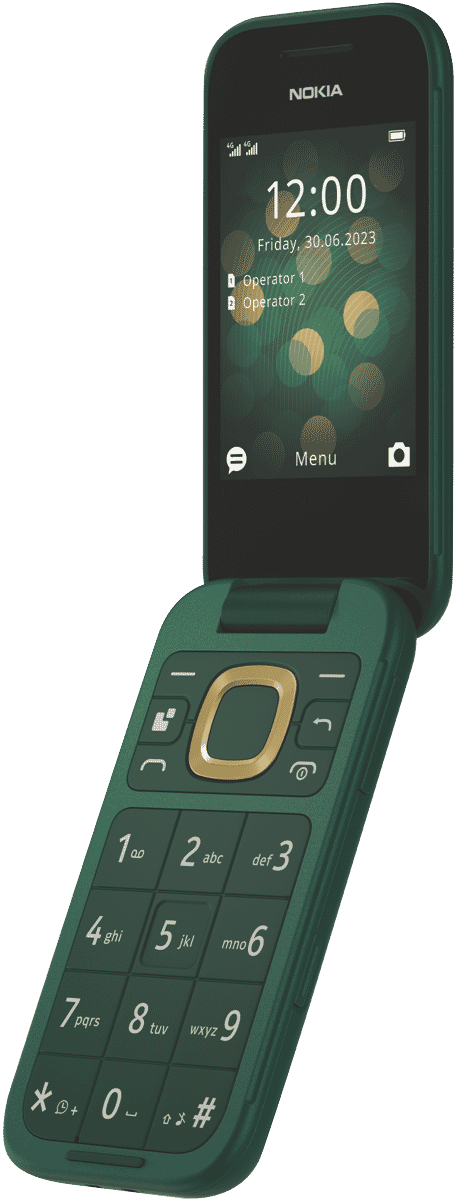 Nokia 2660 Flip Lush Green