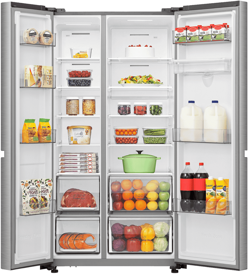 Hisense 649L Side By Side Refrigerator