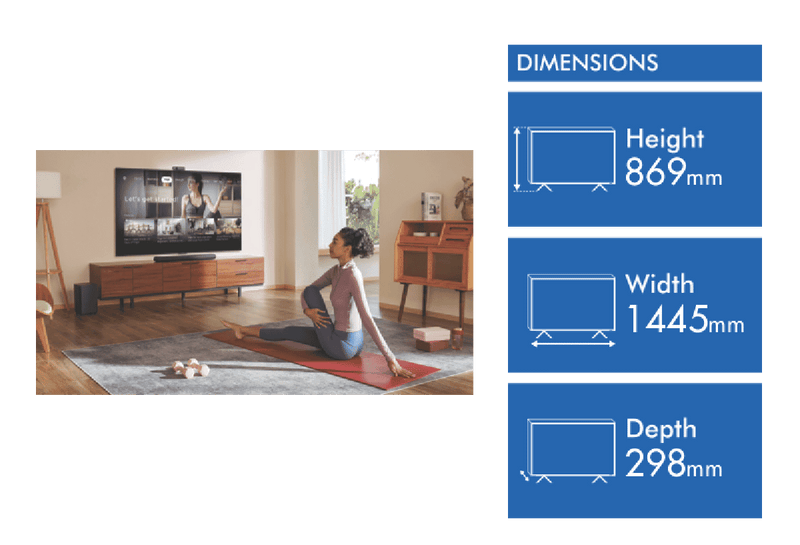 TCL 65" C855 QD-MiniLED Google TV 24