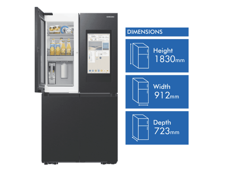Samsung 636L AI Family Hub Refrigerator