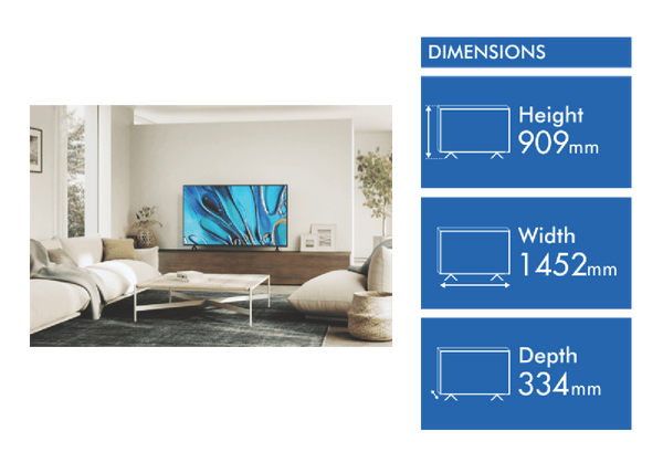 Sony 65" BRAVIA 3 4K HDR Google TV 24