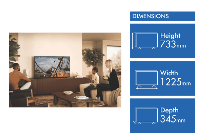 Sony 55" BRAVIA 7 4K Mini-LED Google TV 24