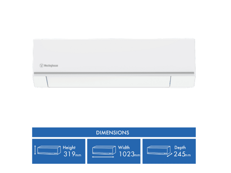 Westinghouse C3.6kW H4.4kW Reverse Cycle Split System