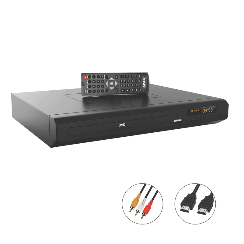 Laser DVD Player Multi-Region - HDMI, Composite Video and USB 2024