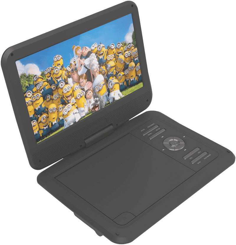 Laser 10 Portable DVD Player With Anti-Skip Technology 2024