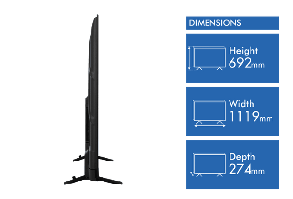 Toshiba 50" C350NP 4K UHD Google TV 2024
