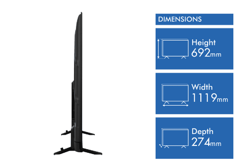 Toshiba 50" C350NP 4K UHD Google TV 2024