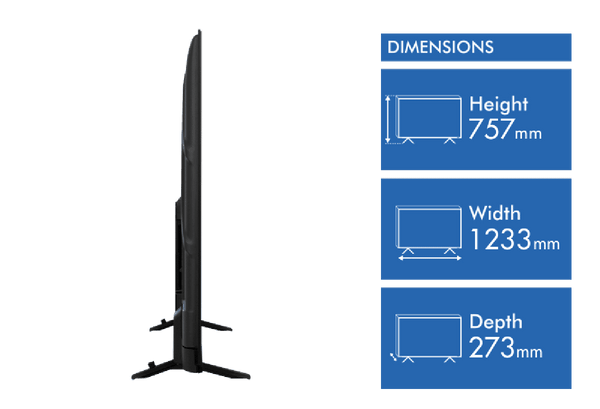 Toshiba 55" C350NP 4K UHD Google TV 2024