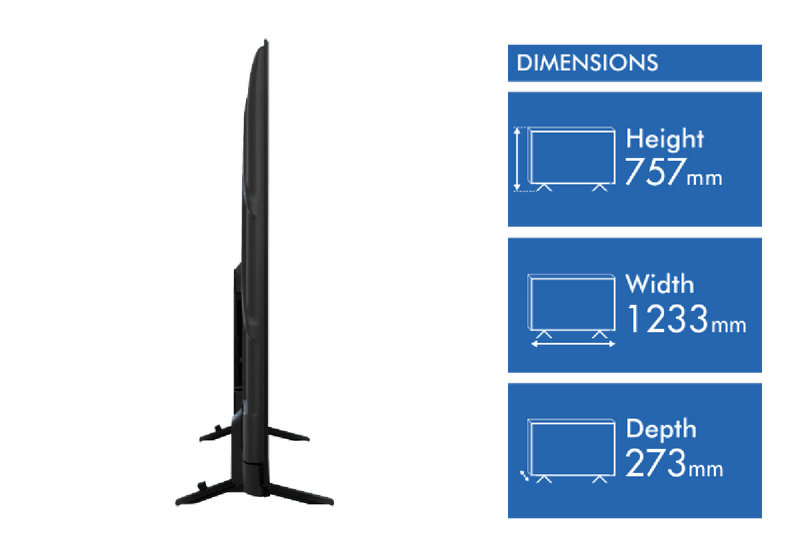 Toshiba 55" C350NP 4K UHD Google TV 2024