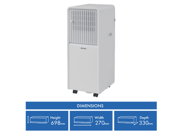 Dimplex 3.5kW Recycled Portable AC w/ Wi-Fi & Dehumidifier