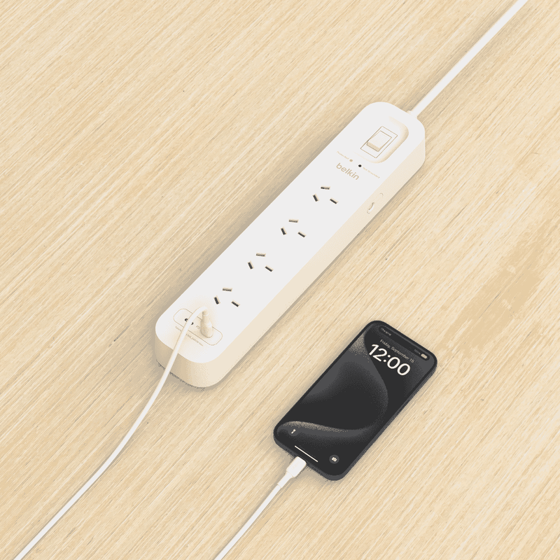 Belkin SurgePro 4-Outlet Surge Protector with Dual USB-C