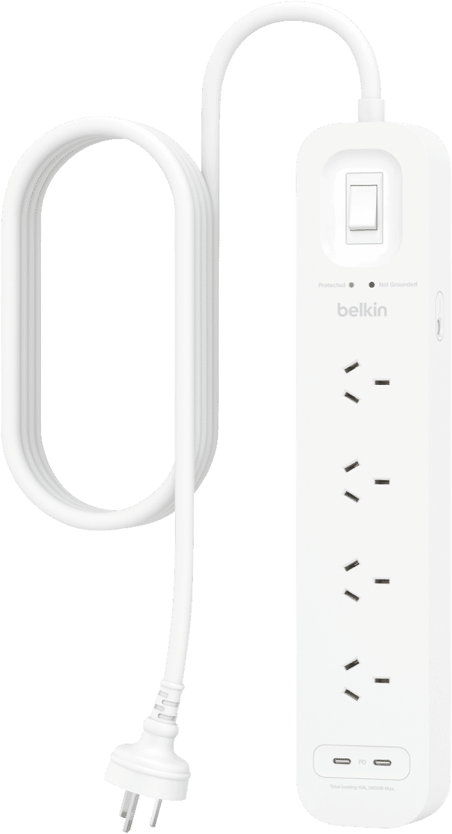 Belkin SurgePro 4-Outlet Surge Protector with Dual USB-C