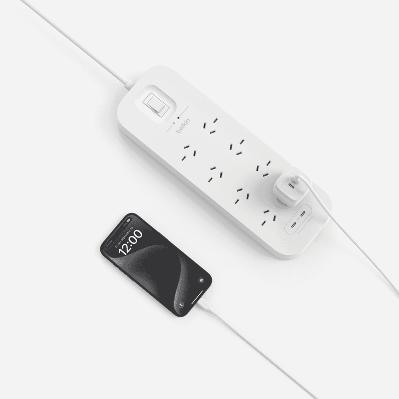 Belkin SurgePro 8-Outlet Surge Protector with Dual USB-C
