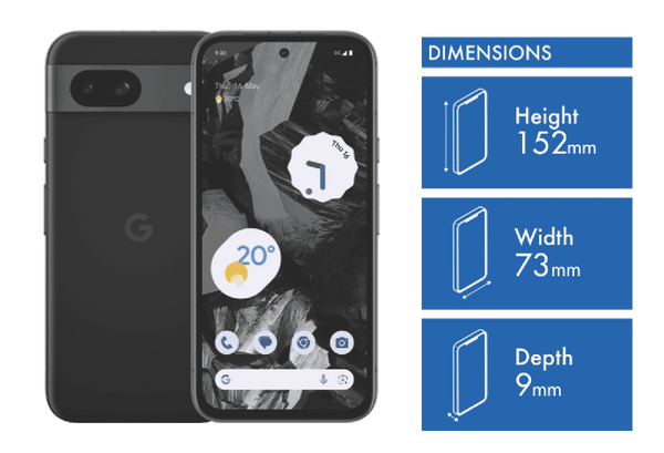 Google Pixel 8a 5G 128GB Obsidian