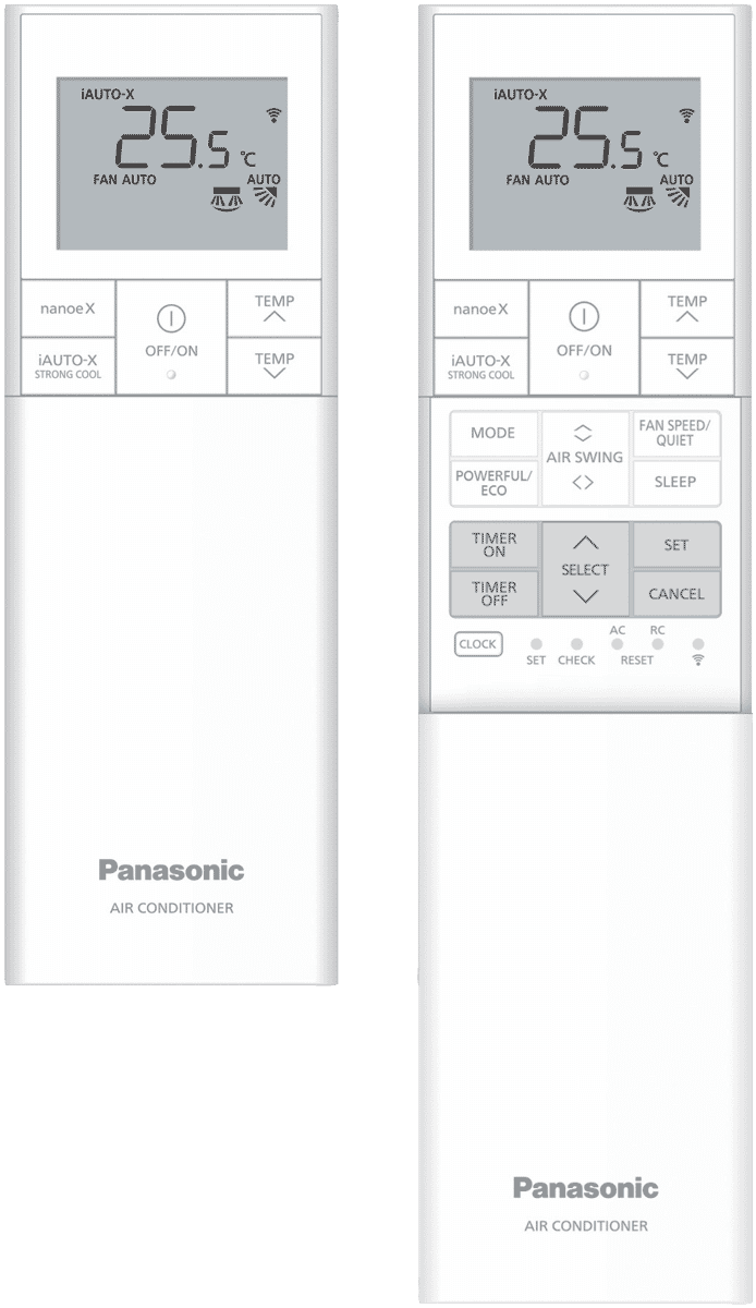 Panasonic C9.5kW H10.3kW Reverse Cycle Split System and Air Purifier