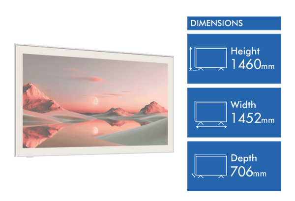TCL 65" A300W NXTFRAME TV 2024