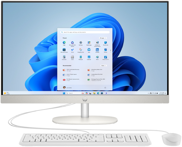 HP 27" Core Ultra 5 16GB 512GB AIO