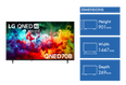 LG 65" QNED70B AI Mini LED 4K Smart TV 2026