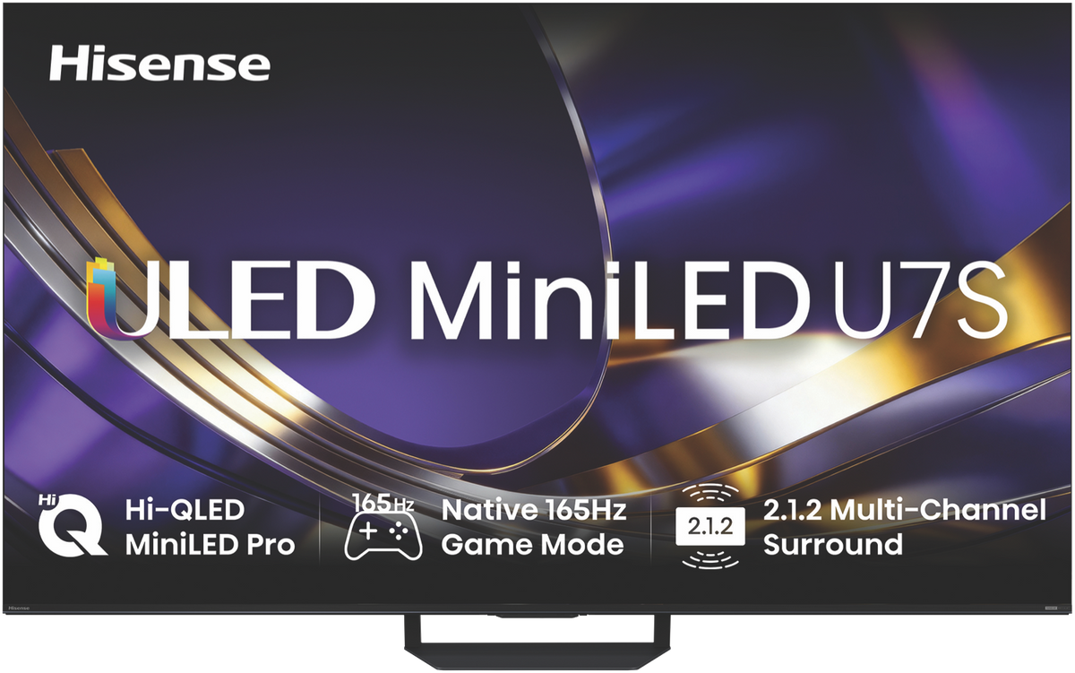 Hisense 65" U7SAU 4K ULED MiniLED 165Hz TV 2026