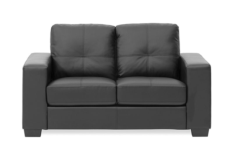 DIAMOND Leather-Look 2 Seater Sofa