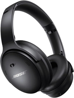 Bose QuietComfort 45 Noise Cancelling Headphones with Built-in Microphone for Clear Calls and Alexa Voice Control, Black