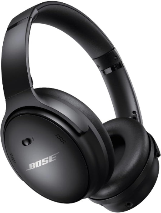 Bose QuietComfort 45 Noise Cancelling Headphones with Built-in Microphone for Clear Calls and Alexa Voice Control, Black