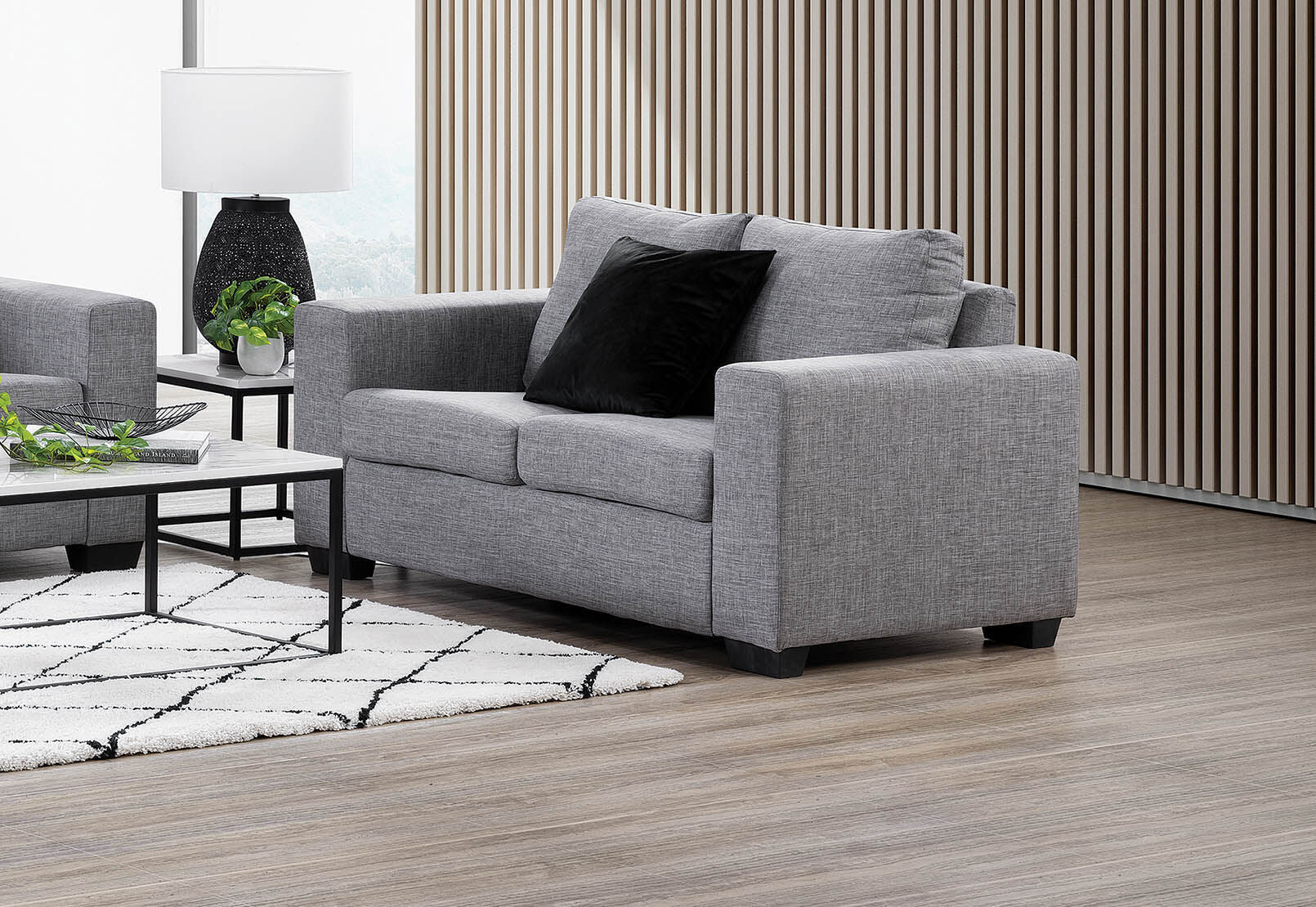BONZA Fabric 2 Seater Sofa