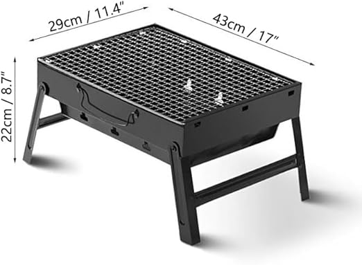 Folding Portable Barbecue Charcoal Grill - Layaway AU