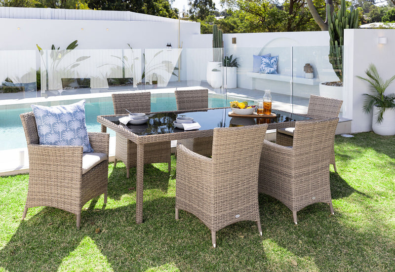 BARBOSA 7 Piece Outdoor Setting