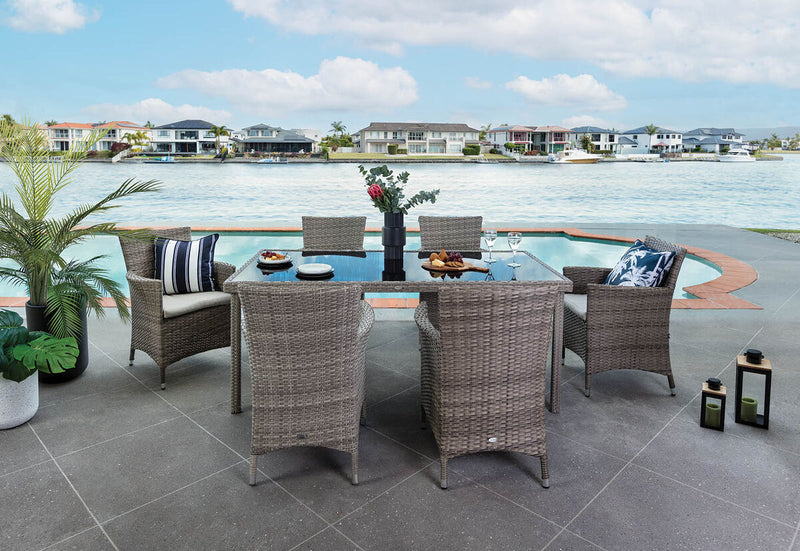 BARBOSA 7 Piece Outdoor Setting