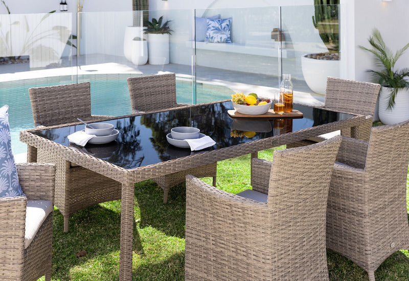 BARBOSA 7 Piece Outdoor Setting