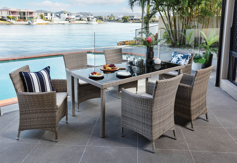 BARBOSA 7 Piece Outdoor Setting